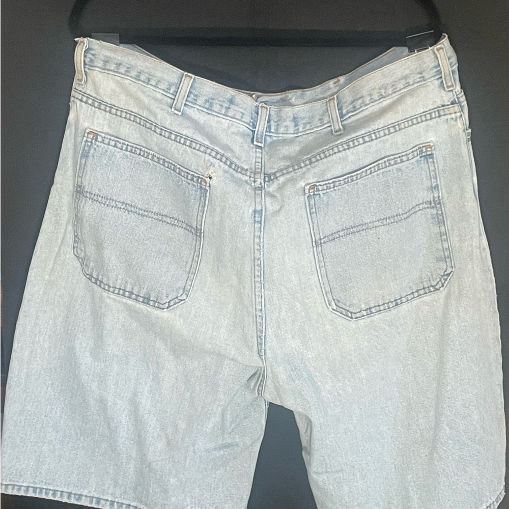 Men’s Vintage Light Blue Denim Shorts